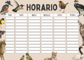Horario Fauna I