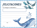 Diploma Set Ballena