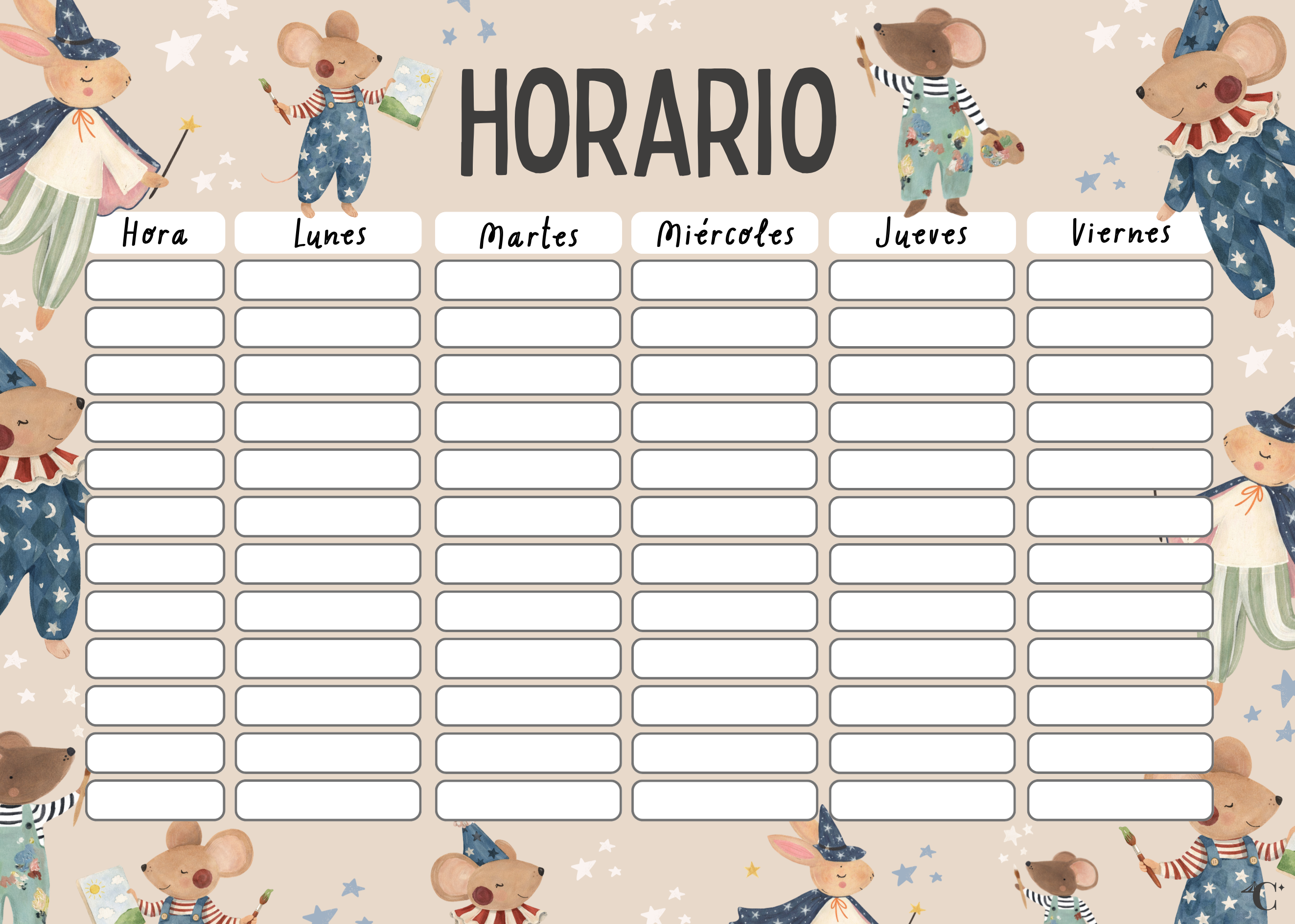 Horario Magia