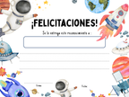 Diploma Set Espacio